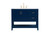 Elegant Lighting - VF16042BL - Single Bathroom Vanity - Aubrey - Blue