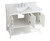 Aubrey Bathroom Vanity Set (VF16042WH-BS)