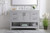 Aubrey Bathroom Vanity Set (VF16048GR-BS)