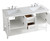 aubrey Double Bathroom Vanity (VF16060DWH)