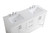 aubrey Double Bathroom Vanity (VF16060DWH)
