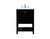 Elegant Lighting - VF16424BK - Vanity Sink Set - Theo - black