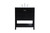 Elegant Lighting - VF16430BK - Single Bathroom Vanity - Theo - Black