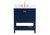 Elegant Lighting - VF16430BL-BS - Bathroom Vanity Set - Theo - Blue