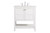 Elegant Lighting - VF16430WH - Single Bathroom Vanity - Theo - White