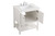 Theo Single Bathroom Vanity (VF16430WH)