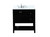 Elegant Lighting - VF16432BK-BS - Vanity Sink Set - Theo - black