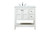 Elegant Lighting - VF16432WH - Vanity Sink Set - Theo - white