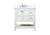 Elegant Lighting - VF16432WH-BS - Vanity Sink Set - Theo - white
