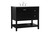 Theo Single Bathroom Vanity (VF16436BK)