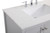Theo Single Bathroom Vanity (VF16436GR)