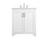 Elegant Lighting - VF17030WH - Single Bathroom Vanity - Moore - White