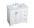 moore Single Bathroom Vanity (VF17036WH)