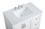 moore Single Bathroom Vanity (VF17036WH)