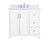 Elegant Lighting - VF17036WH-BS - Bathroom Vanity Set - Moore - White