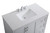 moore Single Bathroom Vanity (VF17042GR)