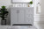 moore Single Bathroom Vanity (VF17042GR)
