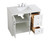 moore Single Bathroom Vanity (VF17042WH)