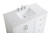 moore Single Bathroom Vanity (VF17042WH)