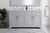 moore Double Bathroom Vanity (VF17060DGR)