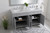moore Double Bathroom Vanity (VF17060DGR)