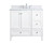Elegant Lighting - VF18036WH-BS - Bathroom Vanity Set - sommerville - White