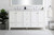 sommerville Double Bathroom Vanity (VF18060DWH)
