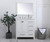Irene Bathroom Vanity Set (VF18832WH-BS)