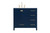Elegant Lighting - VF18836BL - Single Bathroom Vanity - Irene - Blue