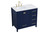 Irene Single Bathroom Vanity (VF18836BL)
