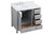 Irene Bathroom Vanity Set (VF18836GR-BS)