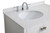 Irene Bathroom Vanity Set (VF18836WH-BS)