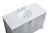 Irene Single Bathroom Vanity (VF18848GR)