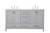 Elegant Lighting - VF18860DGR - Double Bathroom Vanity - Irene - Gray