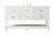 Elegant Lighting - VF19060WH - Vanity Sink Set - Sinclaire - white