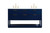 Elegant Lighting - VF19260DBL - Vanity Sink Set - Larkin - Blue
