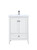 Elegant Lighting - VF-2001 - Single Bathroom Vanity Set - Aqua - white