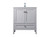 Elegant Lighting - VF21130GR - SIngle Bathroom Vanity - Hamilton - Grey