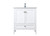 Elegant Lighting - VF21130WH - SIngle Bathroom Vanity - Hamilton - White
