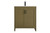 Elegant Lighting - VF25130MCB - Bathroom Vanity - Finnley - Chestnut Brown