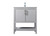 Elegant Lighting - VF26630GR - SIngle Bathroom Vanity - Everett - Grey