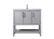 Elegant Lighting - VF26636GR - SIngle Bathroom Vanity - Everett - Grey