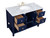 Metropolis Bathroom Vanity Set (VF27048BL)