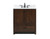 Elegant Lighting - VF2830EX-BS - Single Bathroom Vanity - Soma - expresso