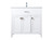 Elegant Lighting - VF28836WH - SIngle Bathroom Vanity - Harrison - White