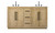 Elegant Lighting - VF29060DLO - Bathroom Vanity - Chase - Linen Oak