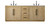 Elegant Lighting - VF29084DLO - Bathroom Vanity - Chase - Linen Oak