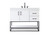 Elegant Lighting - VF29242WH - Bathroom Vanity - Caroline - White