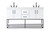 Elegant Lighting - VF29260DWH - Bathroom Vanity - Caroline - White