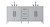 Elegant Lighting - VF29372DGR - Bathroom Vanity - Millie - Grey